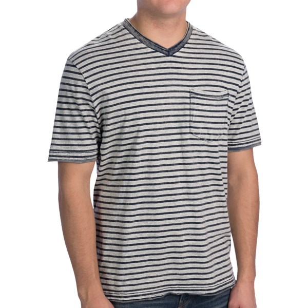 True Grit Vintage Indigo Stripe T-Shirt - Short Sleeve (For Men)