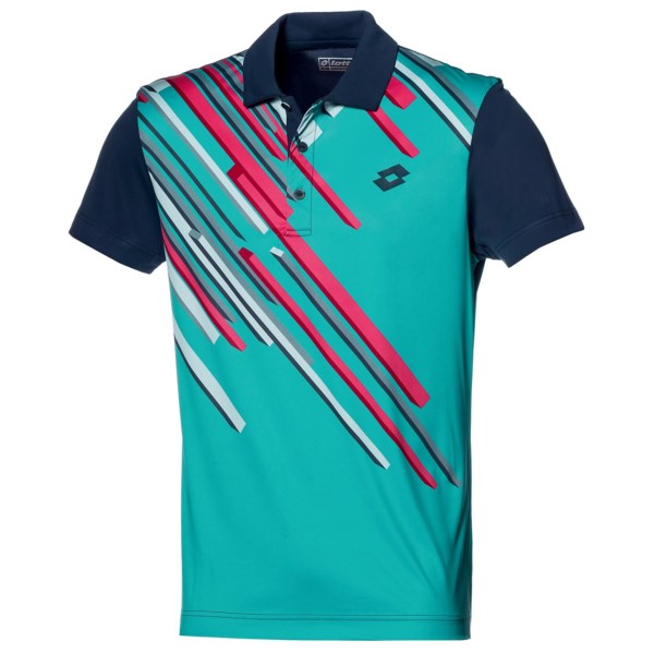 Lotto Slade Tennis Polo Shirt - Short Sleeve (for Men)