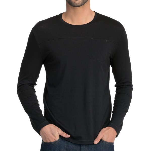 Icebreaker Quattro Shirt - UPF 30 , Stretch Merino Wool, Long Sleeve (For Men)