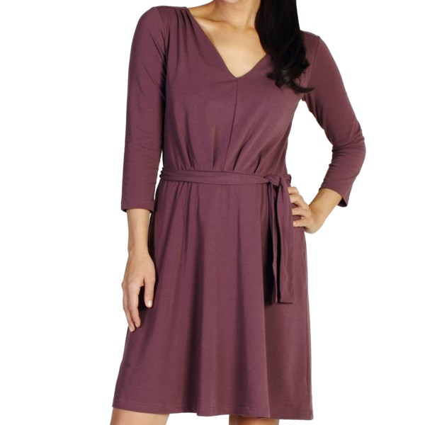 ExOfficio Go-To 24-Hour Dress - Shelf Bra, Long Sleeve (For Women)