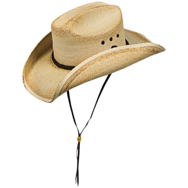 Kenny Chesney By Blue Chair Bay Cattleman Western Hat - Palm Leaf Straw (for Men And Women)