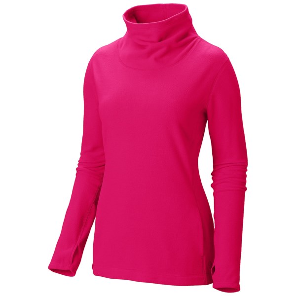 Mountain Hardwear Microchill Fleece Pullover - UPF 50, Cowl Neck, Long Sleeve (For Women)