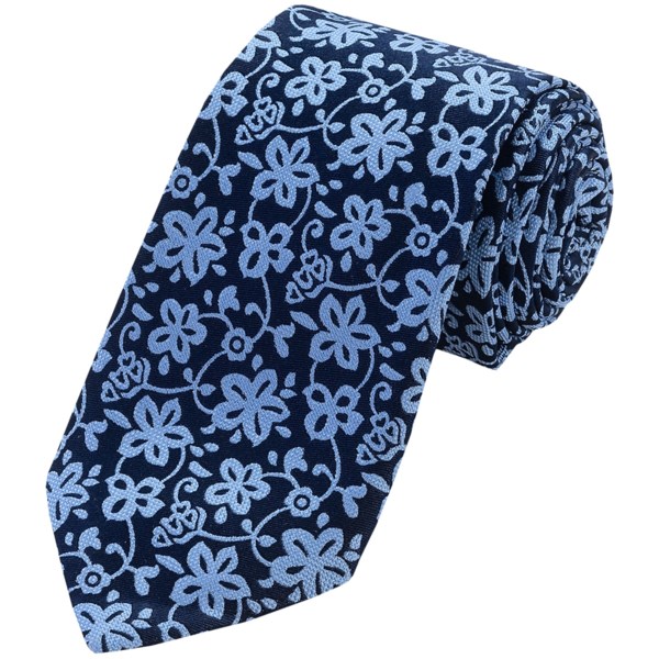 Altea Textured Floral Tie - Silk (For Men)