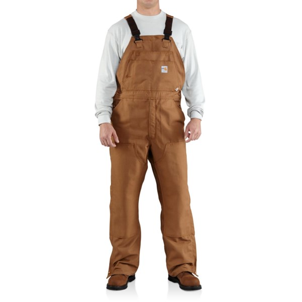Carhartt Flame-Resistant Canvas Bib Overalls (For Big and Tall Men)