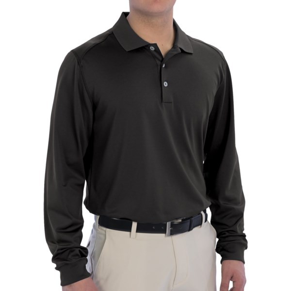 Adidas Golf Puremotion Pique Polo Shirt - Long Sleeve (for Men)