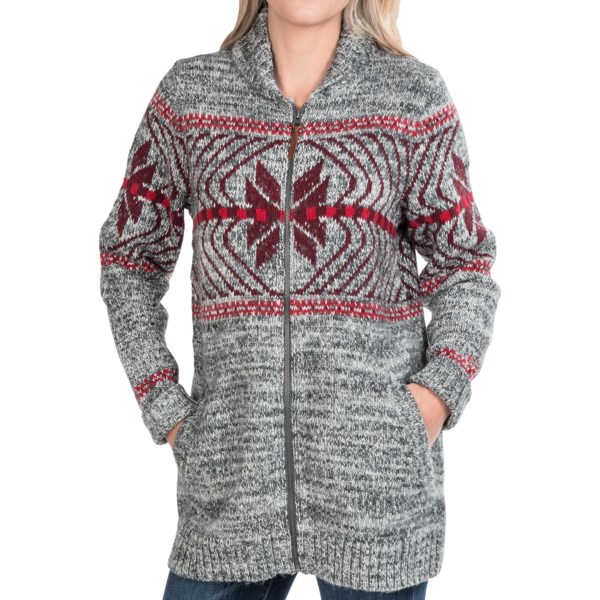 Woolrich White Label Native Cardigan Sweater (For Women)