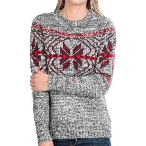 Woolrich White Label Native Crew Sweater (For Women)