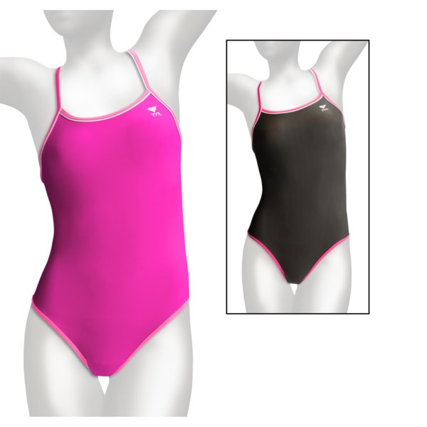 TYR Reversible DiamondFit Swimsuit - UPF 50  (For Women)