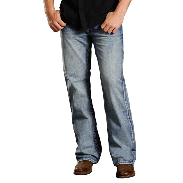 Rock And Roll Cowboy Cannon Abstract Jeans - Loose Fit (for Men)