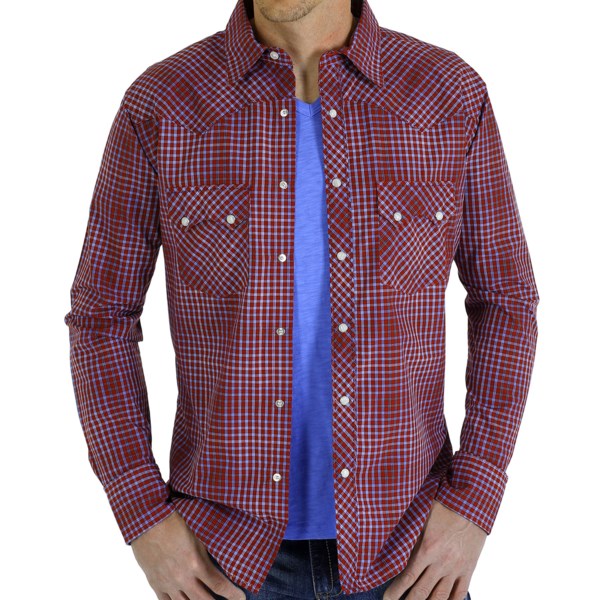 Wrangler 20x Plaid Shirt - Snap Front, Long Sleeve (for Men)