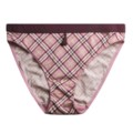 Calida Plaid Underwear Briefs - High-Cut (For Women)