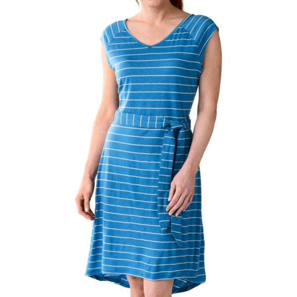 SmartWool Maybell Striped Dress - Short Sleeve (For Women)