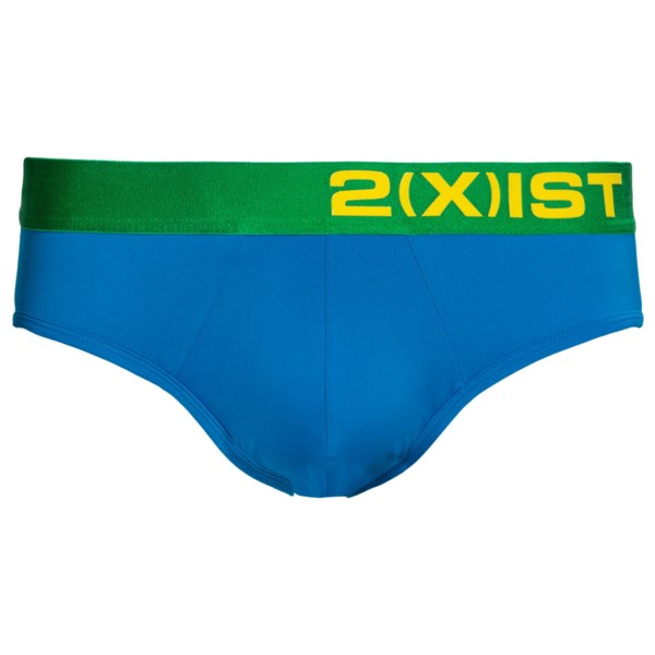 2(x)ist Electric Micro No-show Briefs - Low Rise (for Men)