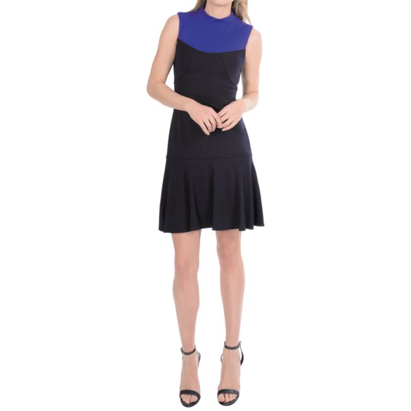 Muse Color-Block Knit Dress - Sleeveless (For Women)