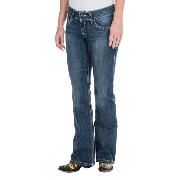 Cruel Girl Layton Slim Fit Jeans - Low Rise, Bootcut (For Women)