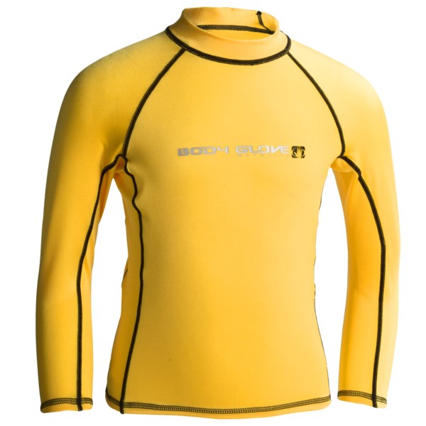 Body Glove 6 oz. Rash Guard - Long Sleeve (For Kids and Youth)