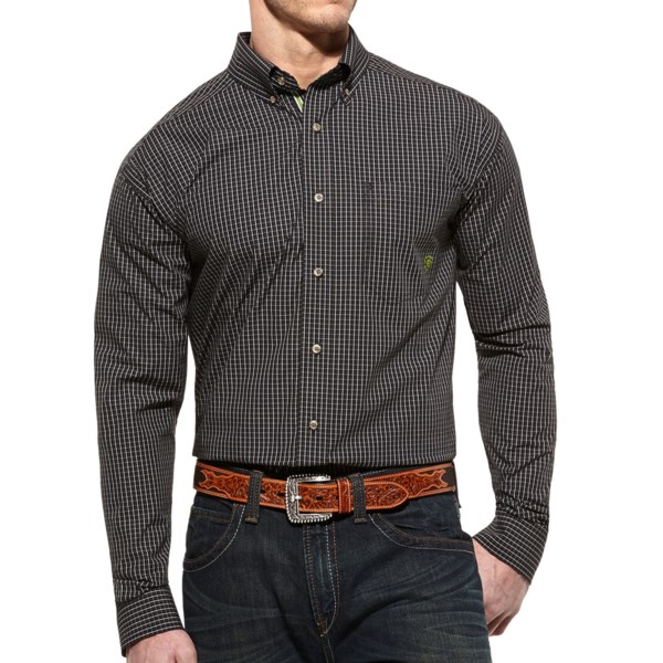 Ariat Incline High-Performance Shirt - Button Front, Long Sleeve (For Men)