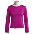 CoVelo Silk Knit Shirt - Long Sleeve (For Women)