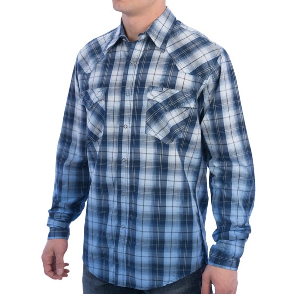 Tin Haul Plaid Western Shirt - Snap Front, Long Sleeve (for Men)