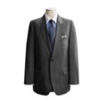 Lauren by Ralph Lauren Beaded Stripe Suit - Charcoal Wool (For Men)