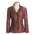 Z by Zelda Red Taffeta Jacket (For Women)