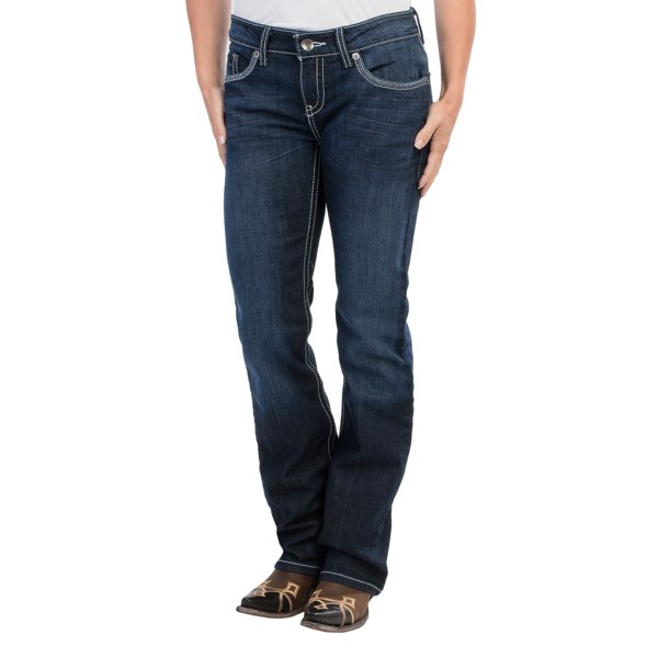 Cruel Girl Abby Jeans - Slim Fit, Mid Rise, Bootcut (for Women)