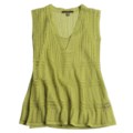 Fever Pointelle Babydoll Shirt - Sleeveless (For Women)