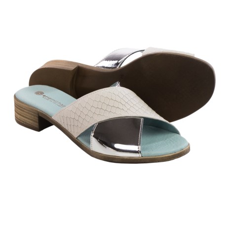 Eric Michael Nero Sandals Leather For Women