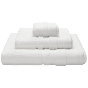 Espalma Boucle Crepe Washcloth - Zero-Twist Cotton in White