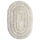 Espalma Oval Cotton Rug - Ring Frame, 20x30"