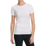 Essential Cotton T-Shirt - Short Sleeve (For Women)