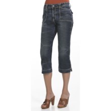 Ethyl Classic Capris (For Women) in Crackle Stone Wash - Closeouts