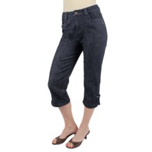 Ethyl Classic Denim Capris (For Women) in Dark Denim - Closeouts