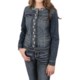Ethyl Denim Jacket with Southwest Beading (For Women)