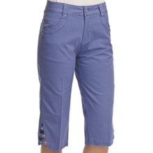 Ethyl Ripstop Skimmer Shorts - Bling (For Women) in Periwinkle - Closeouts