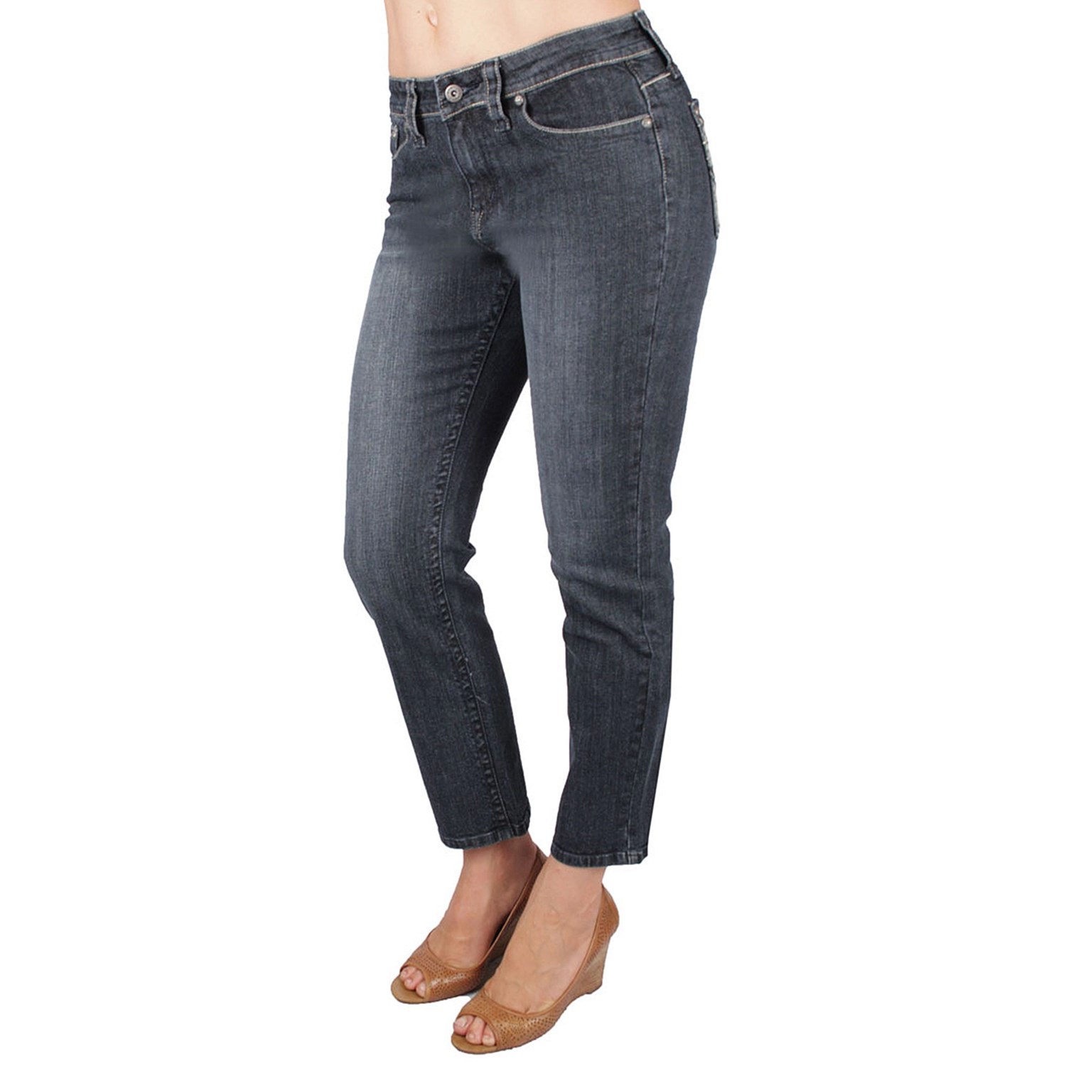Ethyl Skinny Denim Ankle Pants (For Women) in Sanded Dark Denim