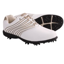 Etonic Lite Tech II Golf Shoes (For Women) in White/Gold - Closeouts