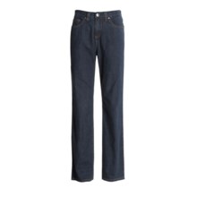 Euro Denim Jeans - Tummy Control, Straight Leg (For Women) in Midnight - Closeouts
