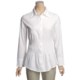 Euro Stretch Cotton Lace Shirt - Long Sleeve (For Women)