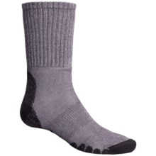Eurosock All-Around Hiker Socks - CoolMax®, Crew (For Men and Women) in Grey - Closeouts
