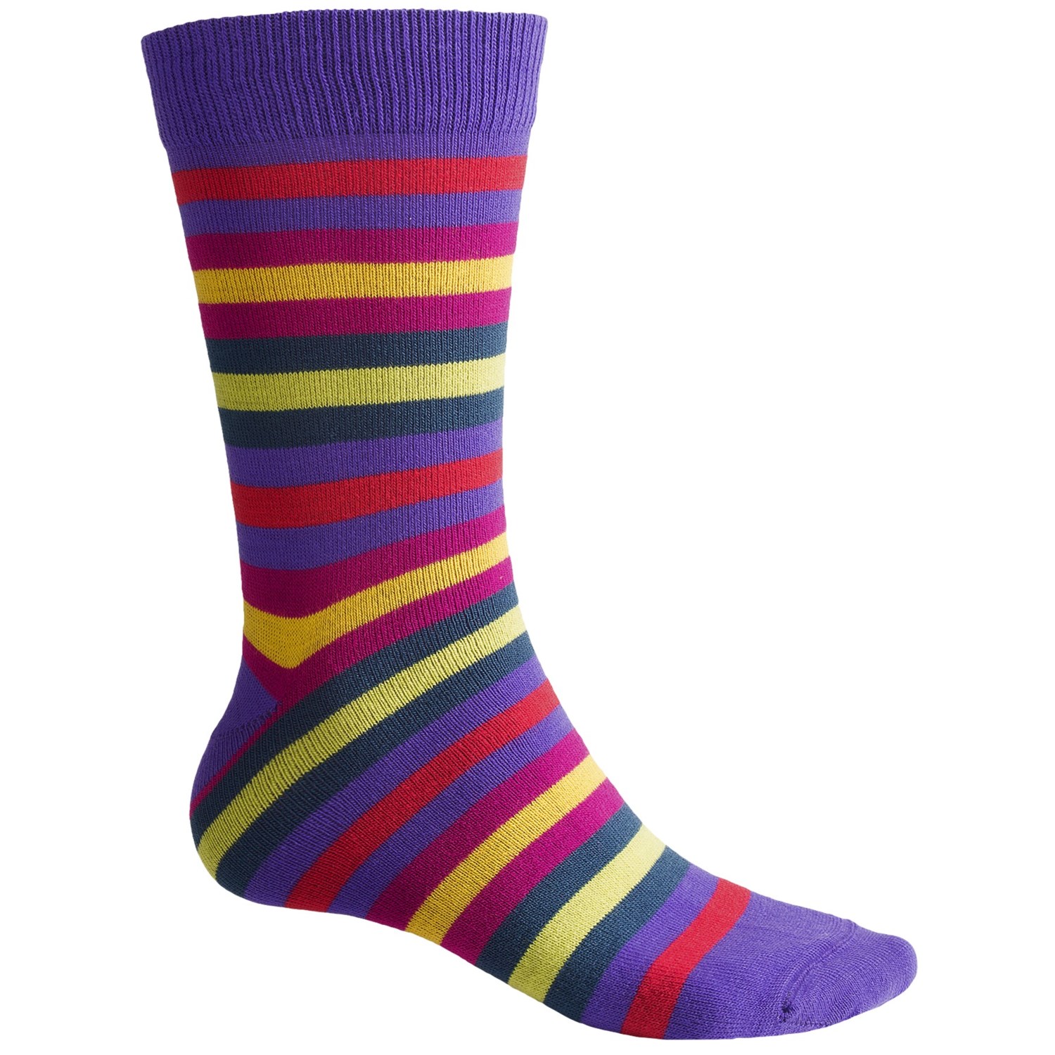 Eurosocks Thin Stripes Crew Socks For Men  Save 59%