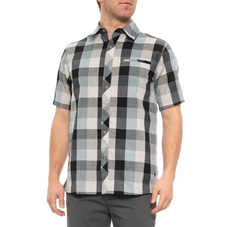 UPC 191477559709 product image for Everyday Exploration Retro Plaid Shirt - Merino Wool, Short Sleeve (For Men) | upcitemdb.com