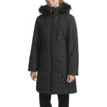Excelled Long Coat - Insulated (For Women) in Black - Closeouts