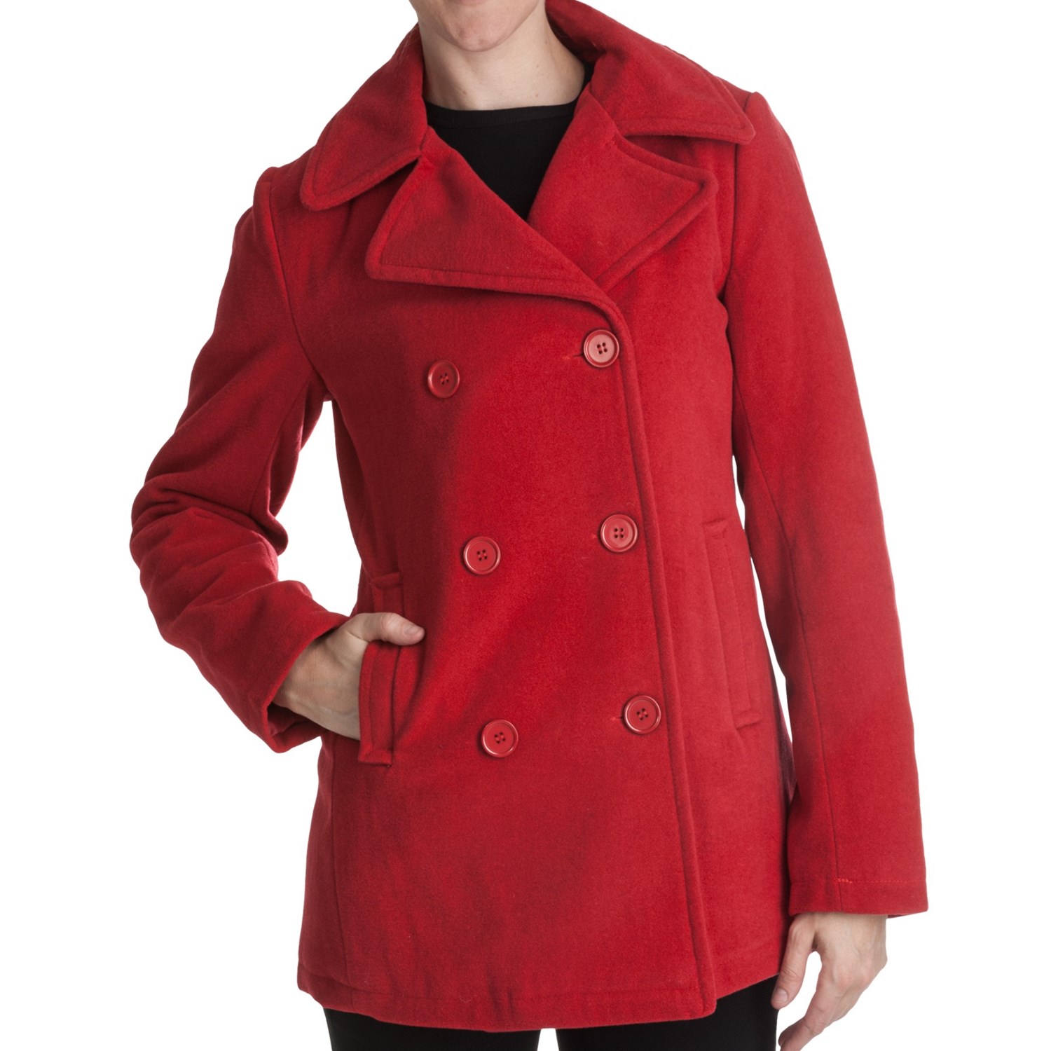 Excelled Pea Coat Insulated For Women Save