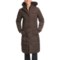 Excelled Quilted Puffer Parka (For Women) in Brown