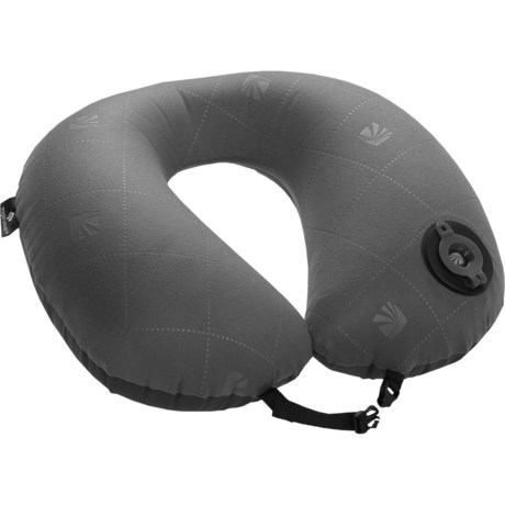 Eagle Creek Exhale Inflatable Neck Pillow - Ebony - EBONY ( )