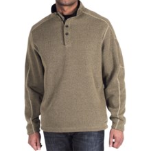 ExOfficio Alpental Fleece Pullover Shirt - Long Sleeve (For Men) in Khaki - Closeouts