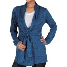 ExOfficio aZa Wrap Cardigan Sweater - Dri-Release®, FreshGuard® (For Women) in Ensign - Closeouts