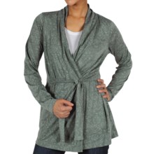 ExOfficio aZa Wrap Cardigan Sweater - Dri-Release®, FreshGuard® (For Women) in Rosemary - Closeouts