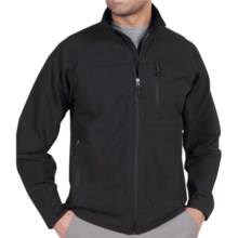 ExOfficio Boracade Jacket - Soft Shell (For Men) in Black - Closeouts